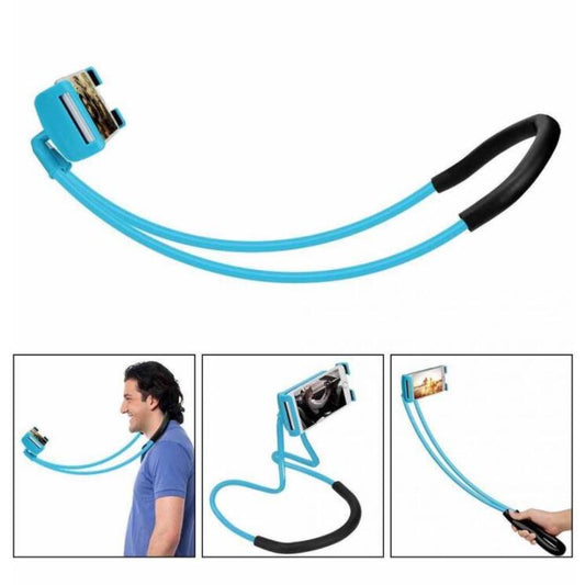 Flexible 360° Hands-Free Phone Holder – Bendable Neck Mount for Vlogging, TikTok & Tutorials