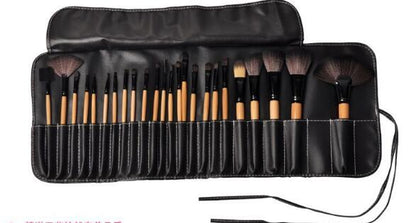 24-Piece Professional Makeup Brush Set – Soft Synthetic Bristles, Foundation & Eyeshadow Beauty Kit