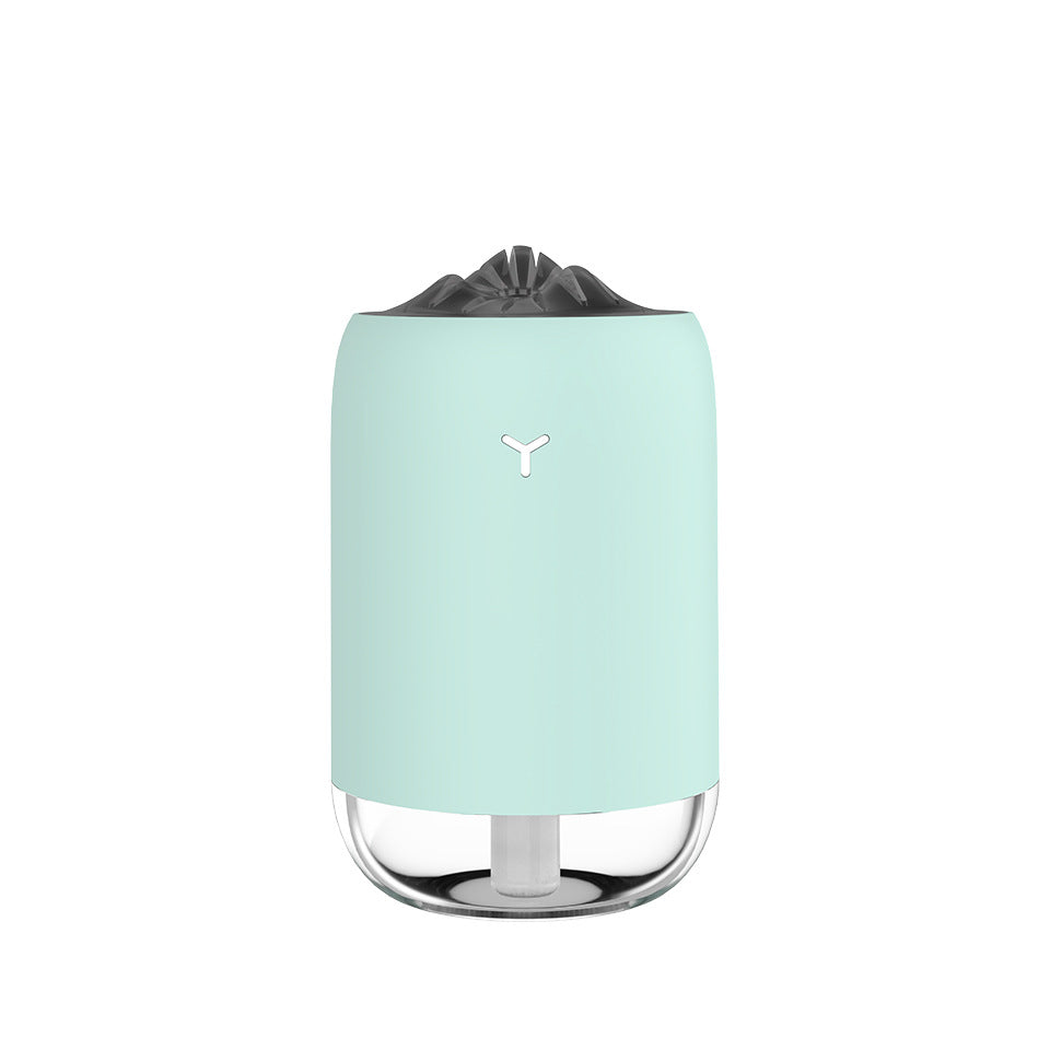 Mini Flame Effect Humidifier – Ultrasonic Aroma Diffuser for Home, Office & Car