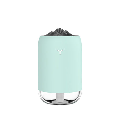 Mini Flame Effect Humidifier – Ultrasonic Aroma Diffuser for Home, Office & Car