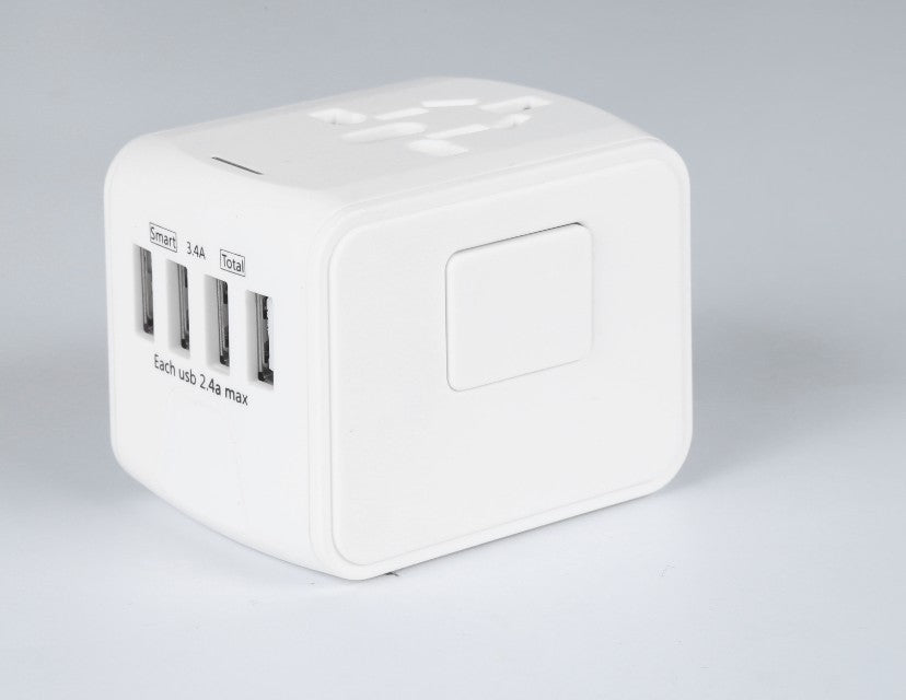 Universal Travel Power Adapter with USB Ports
