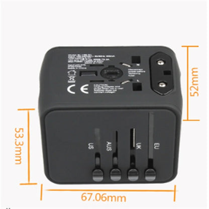 Universal Travel Power Adapter with USB Ports