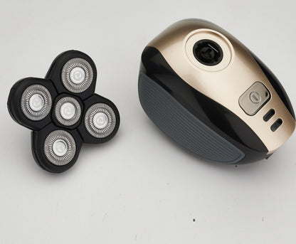 5-in-1 Electric Head Shaver for Men – Rechargeable Bald Shaver, Beard & Nose Trimmer Set