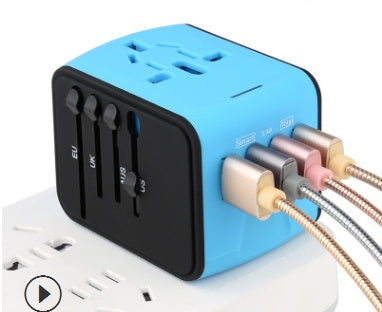 Universal Travel Power Adapter with USB Ports