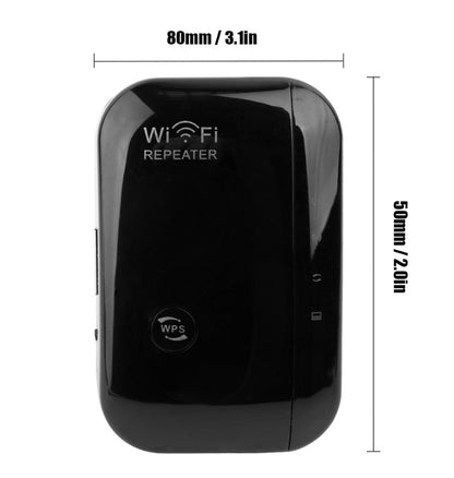 WiFi Repeater Signal Booster – Wireless Range Extender for Home & Office
