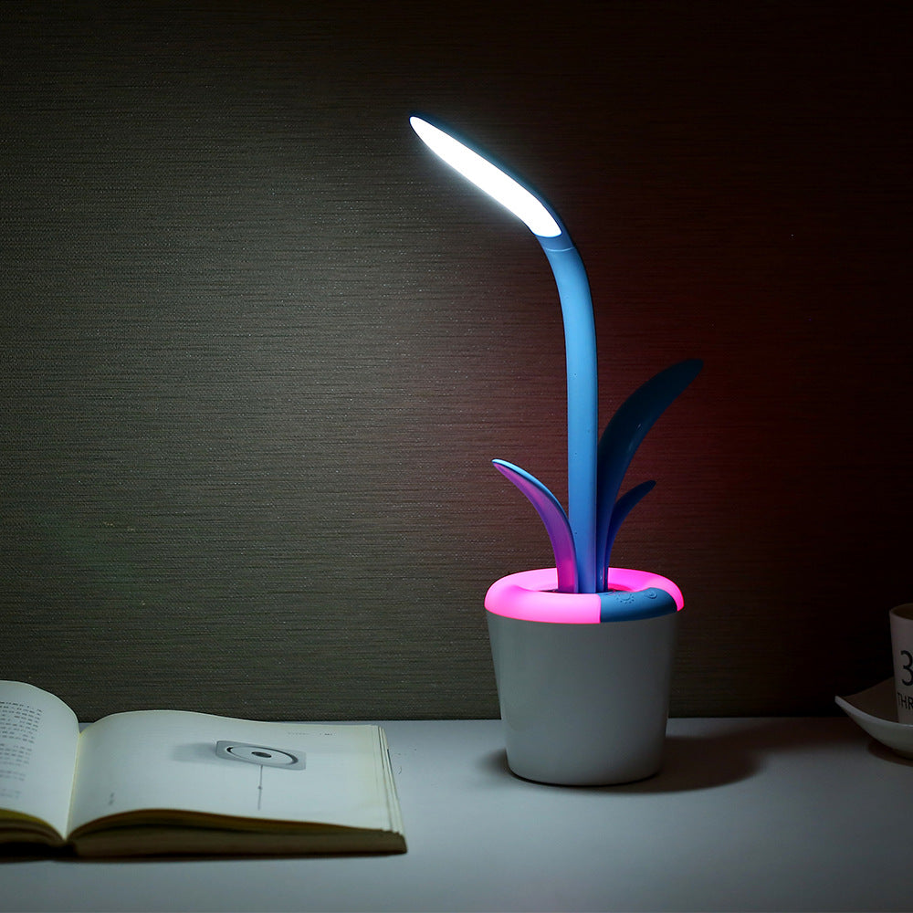 Modern LED Desk Lamp – USB Eye Protection Table Light for Bedroom Office