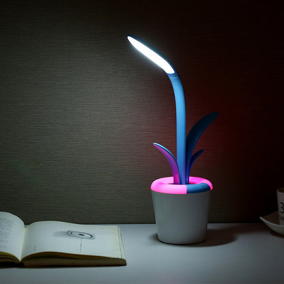 Modern LED Desk Lamp – USB Eye Protection Table Light for Bedroom Office