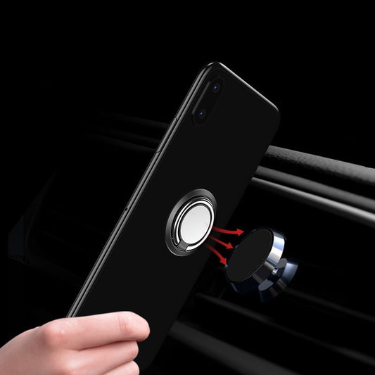3-in-1 Magnetic Suction Phone Holder (Ring, Stand, Car Mount)