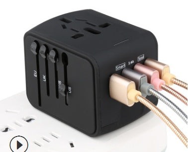 Universal Travel Power Adapter with USB Ports